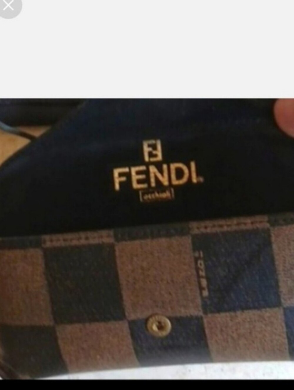 Vintage Fendi Hard Case For Sunglasses...see Description